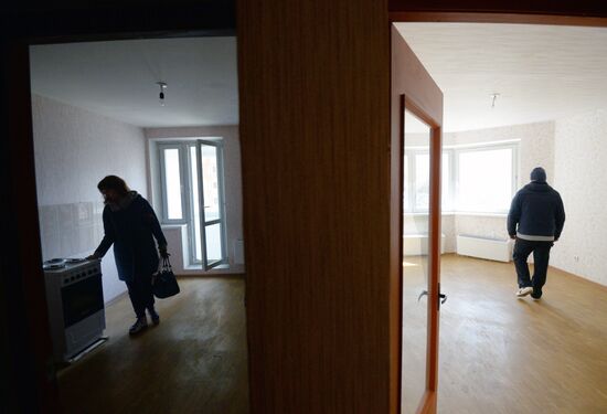Microdistrict constructed for servicemen