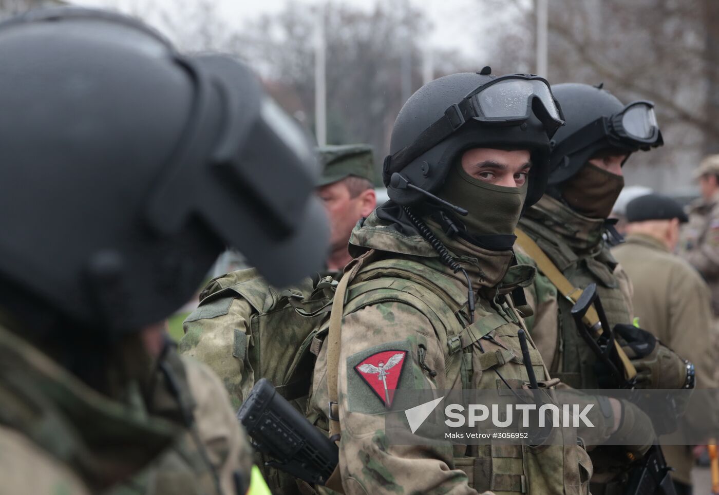 Simferopol events marking one year anniversary of Russian National Guard