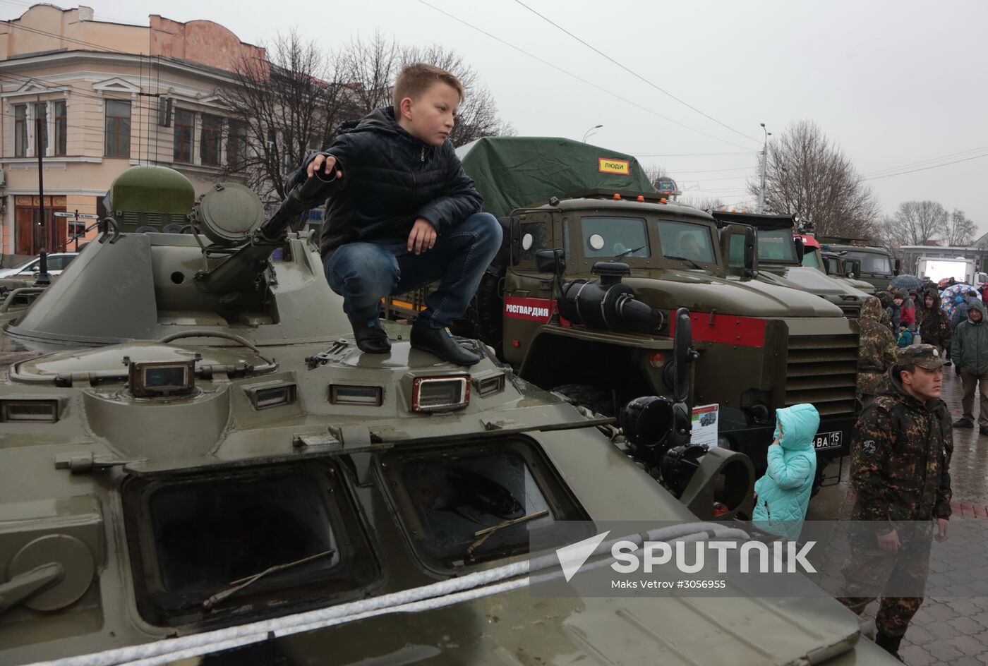 Simferopol events marking one year anniversary of Russian National Guard