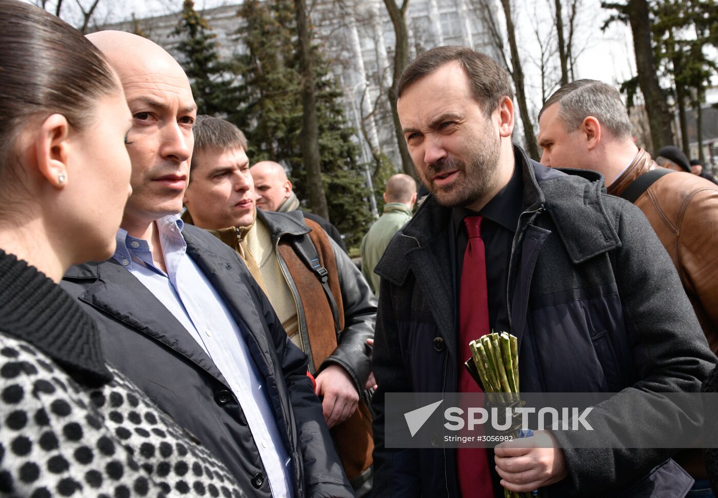 Farewell ceremony for former State Duma member Denis Voronenkov in Kiev