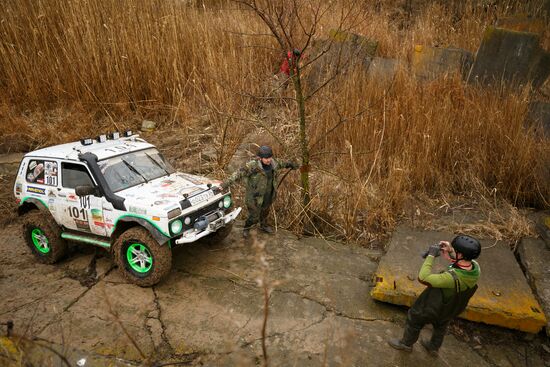 Offroader race in Volgograd Region