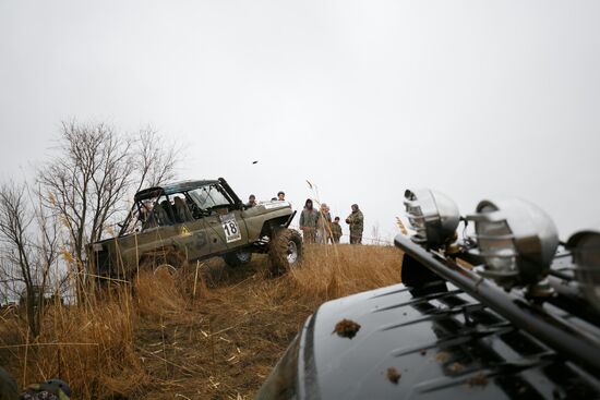 Offroader race in Volgograd Region