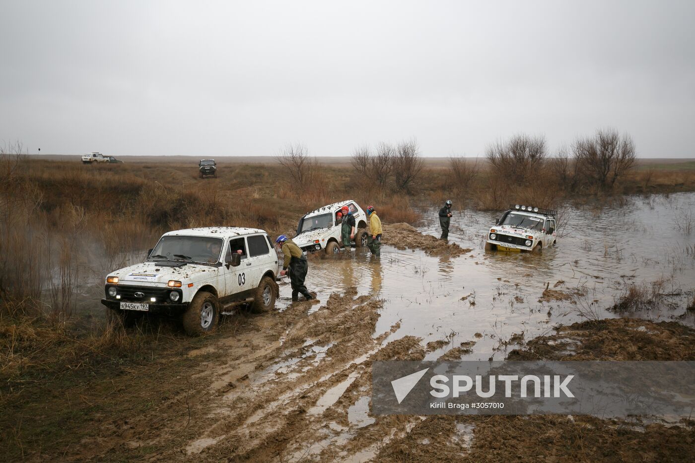 Offroad-car race in Volgograd Region