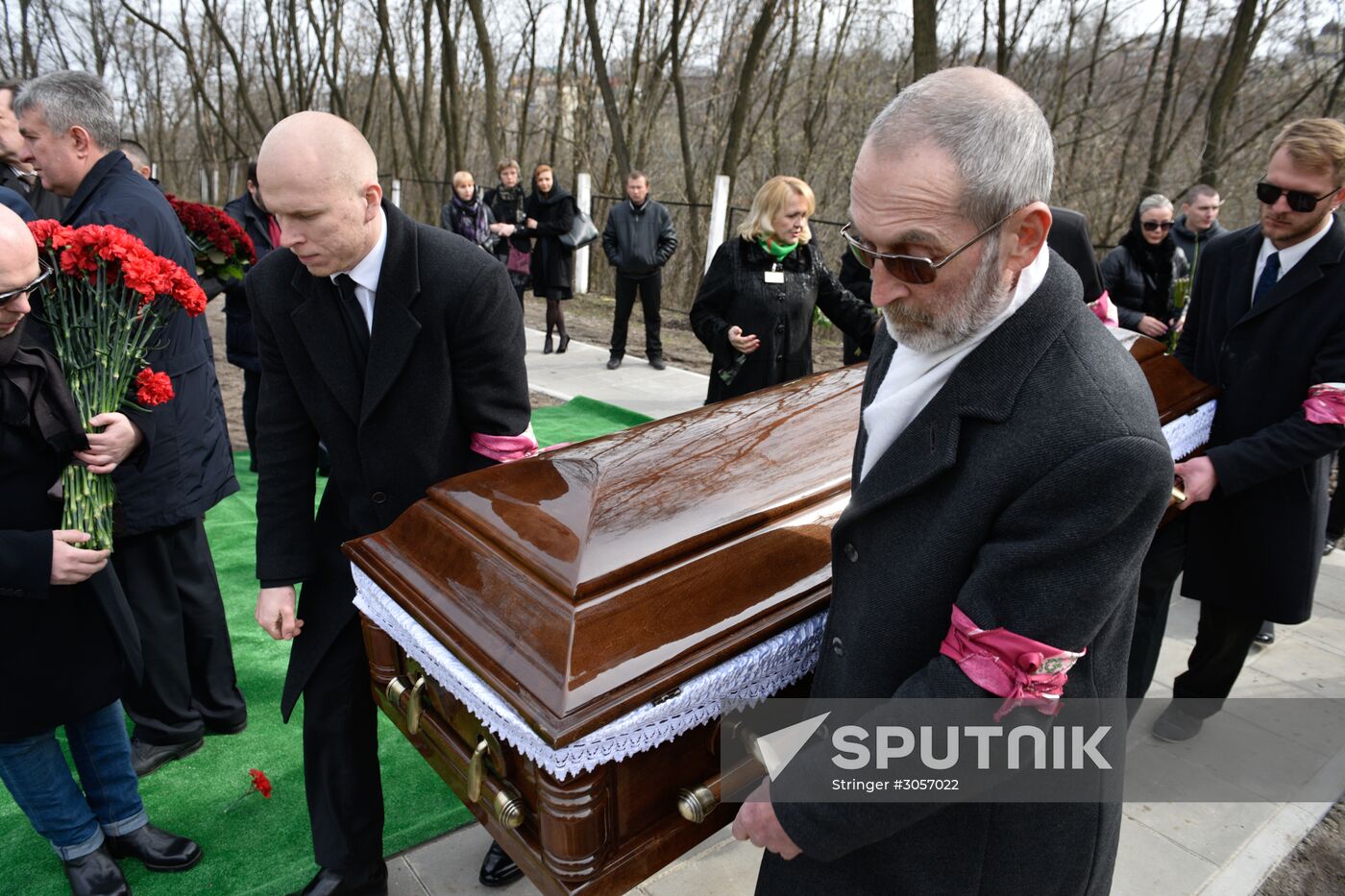 Farewell ceremony for former State Duma deputy Denis Voronenkov in Kiev