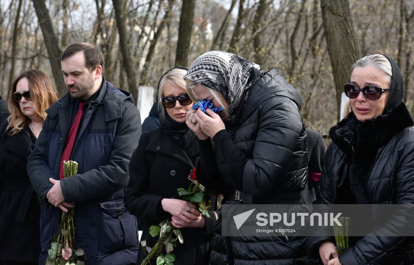 Farewell ceremony for former State Duma deputy Denis Voronenkov in Kiev