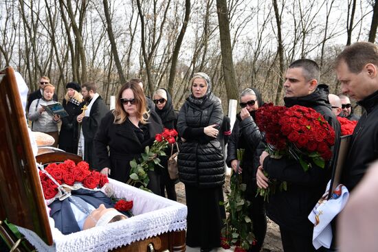 Farewell ceremony for former State Duma member Denis Voronenkov in Kiev