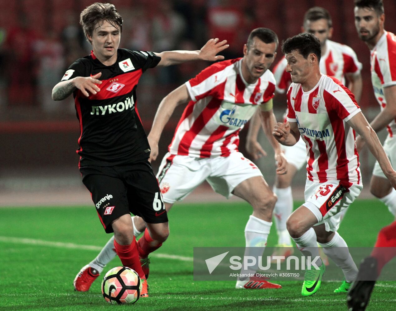Football. Friendly match. Red Star Belgrade vs. Spartak