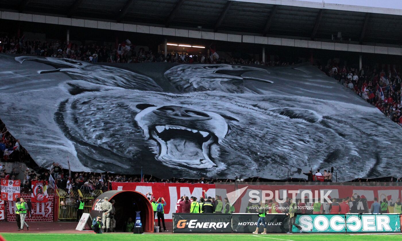 Crvena Zvezda vs. Spartak friendly football match