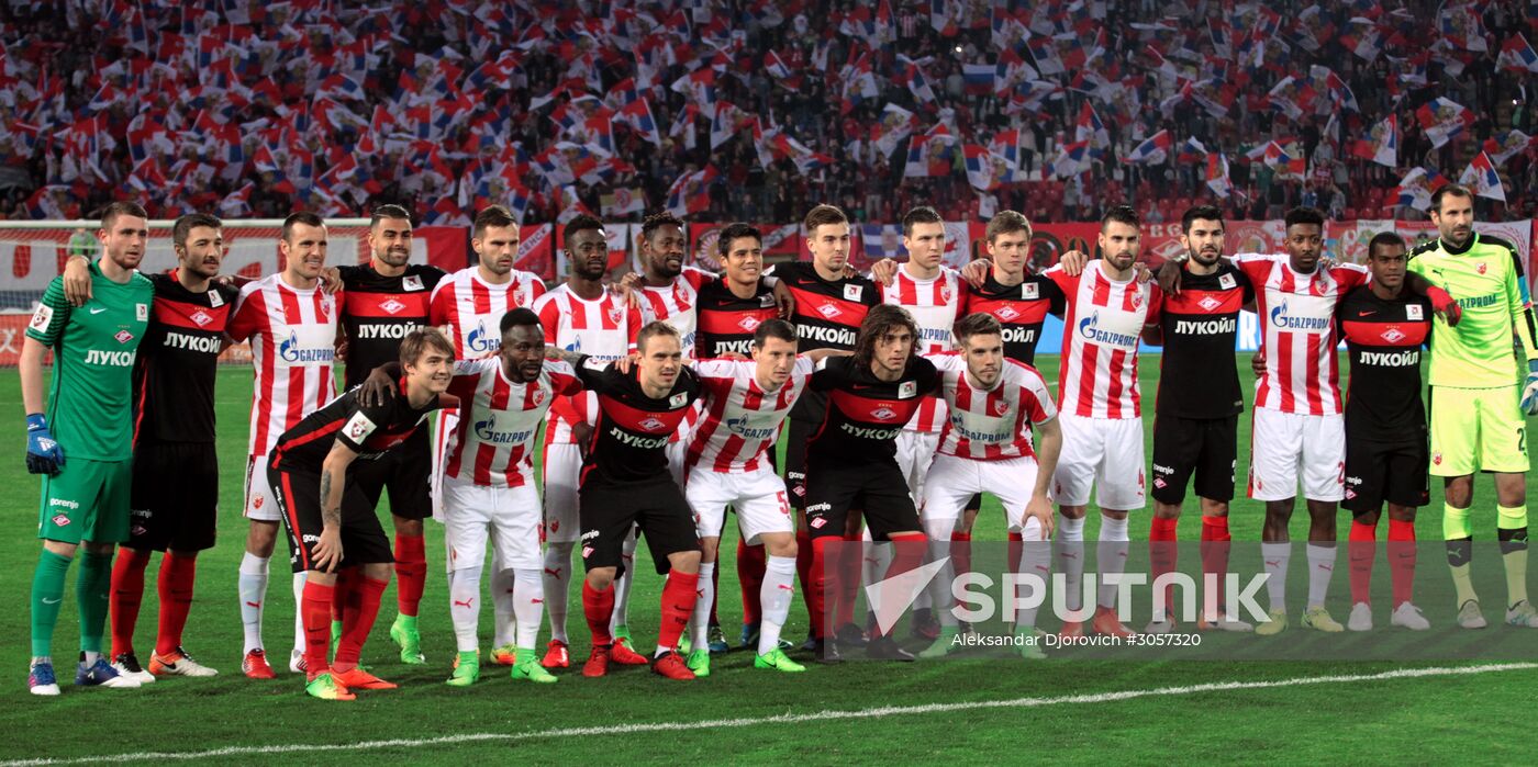 Crvena Zvezda vs. Spartak friendly football match