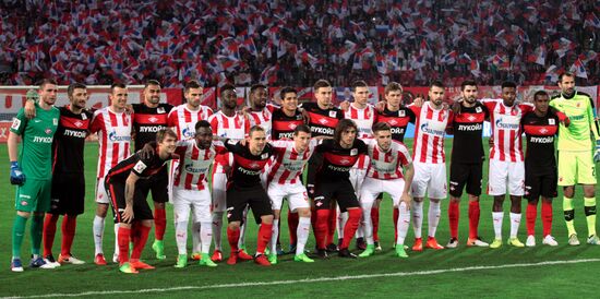 Crvena Zvezda vs. Spartak friendly football match