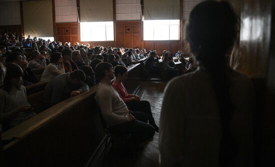 Moscow State University open day