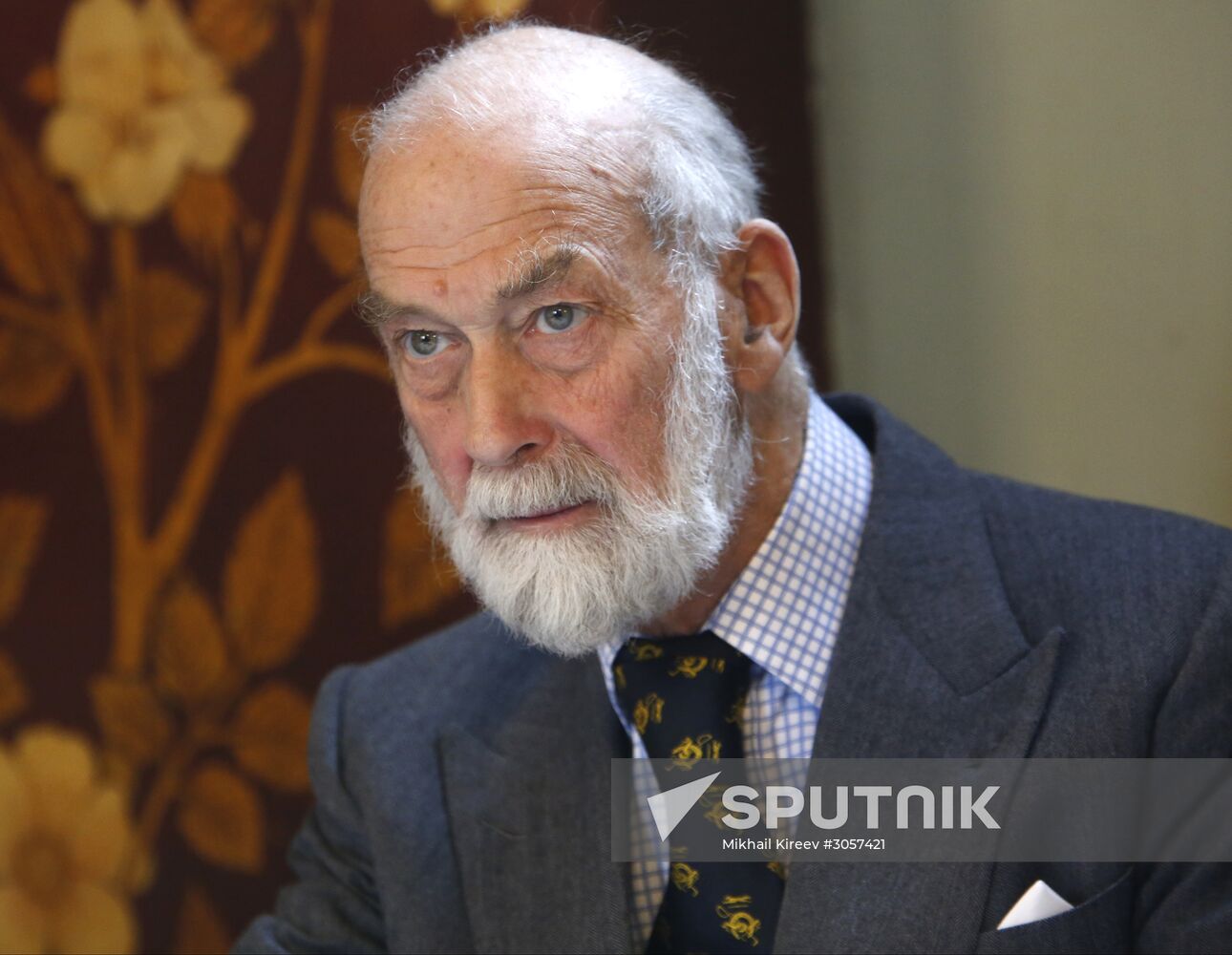 Prince Michael of Kent visits St. Petersburg