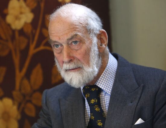 Prince Michael of Kent visits St. Petersburg