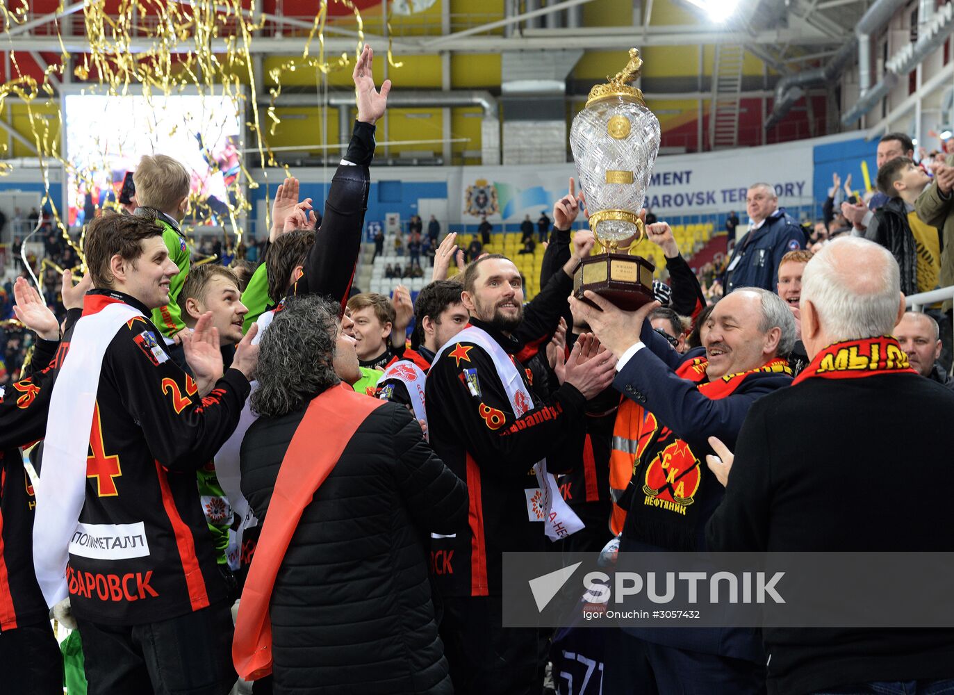 Russian Bandy Super League. Final. SKA-Neftyanik vs. Baikal-Energiya