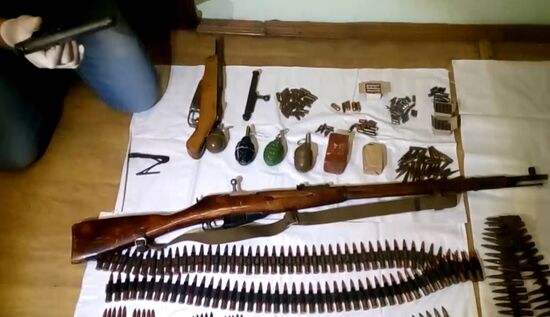 FSB stopped activity of arms trafficking group in Central Russia