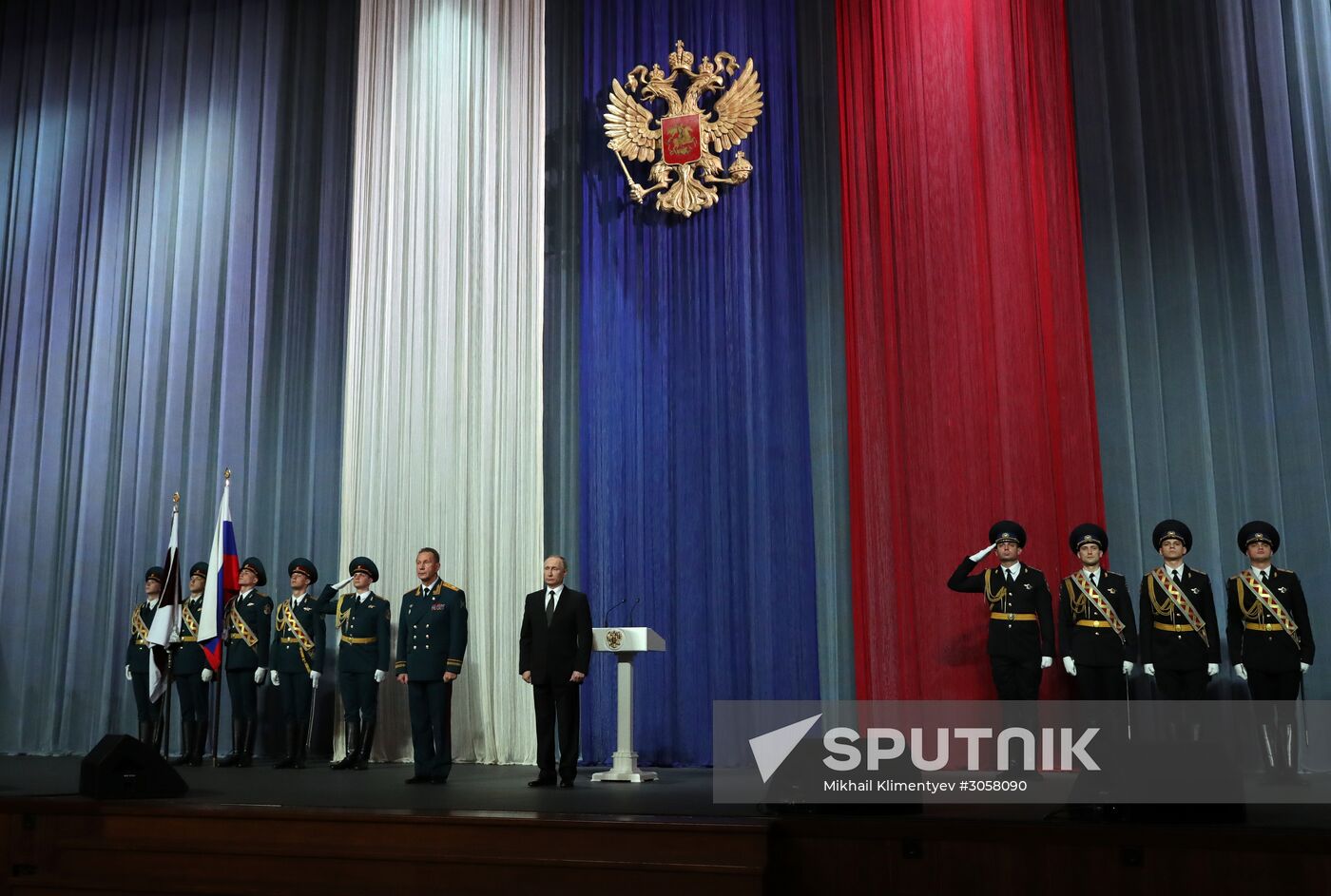 President Putin attends gala evening marking Russian National Guard Day