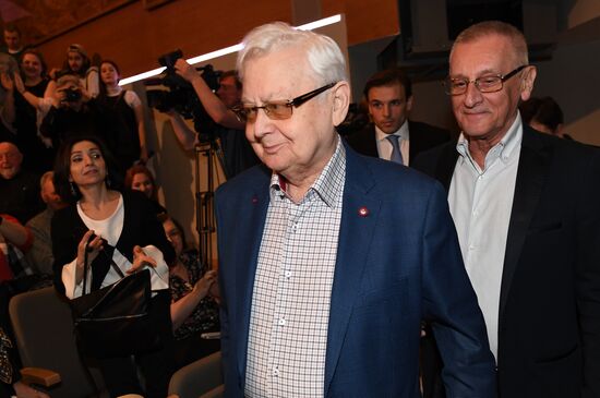 Oleg Tabakov Awards ceremony