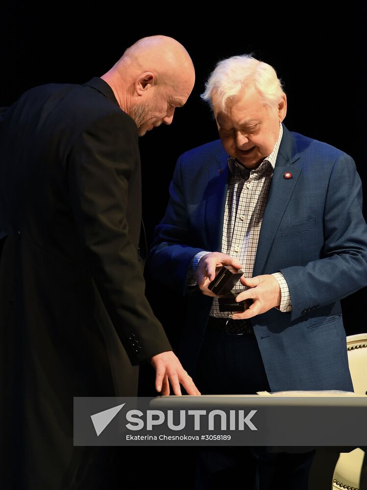 Oleg Tabakov Awards ceremony