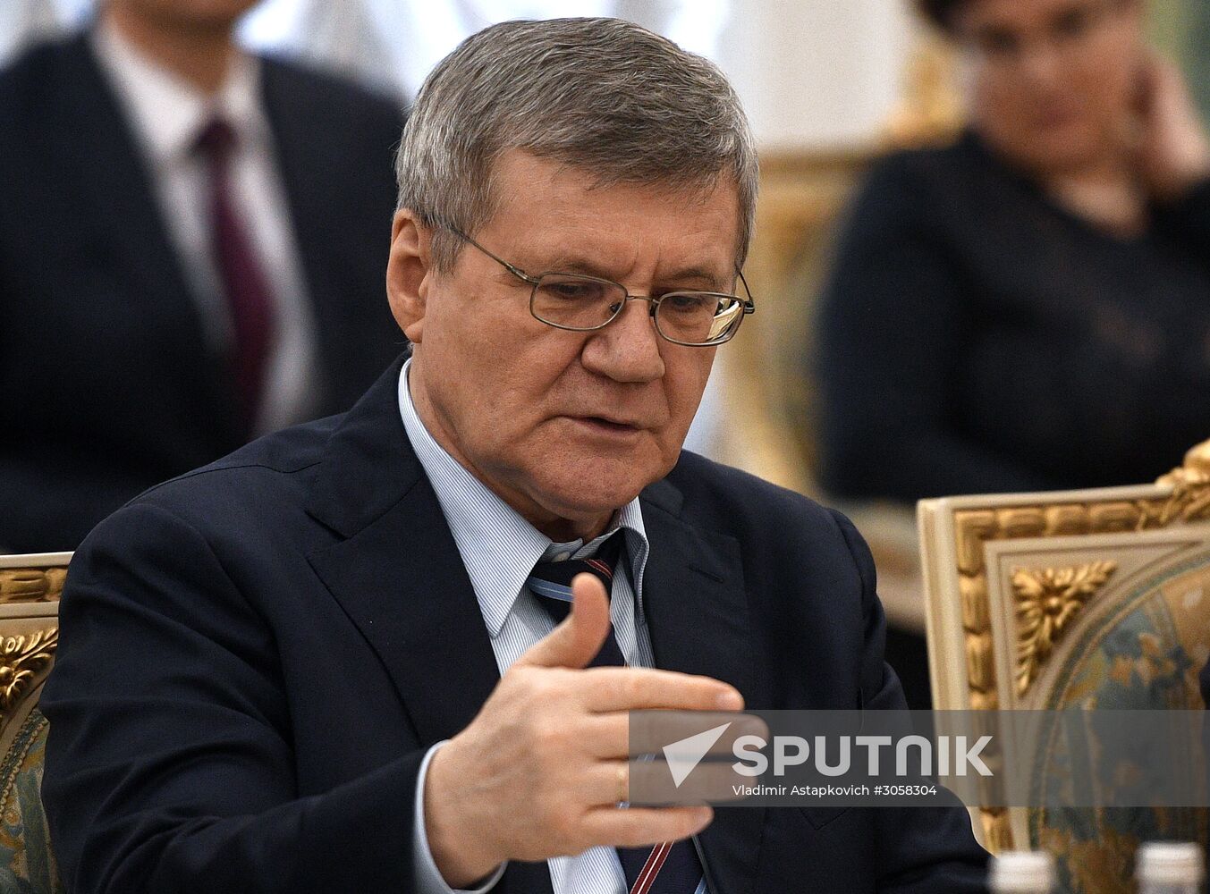 Prosecutor-General Yury Chaika meets with Russian Civic Chamber members