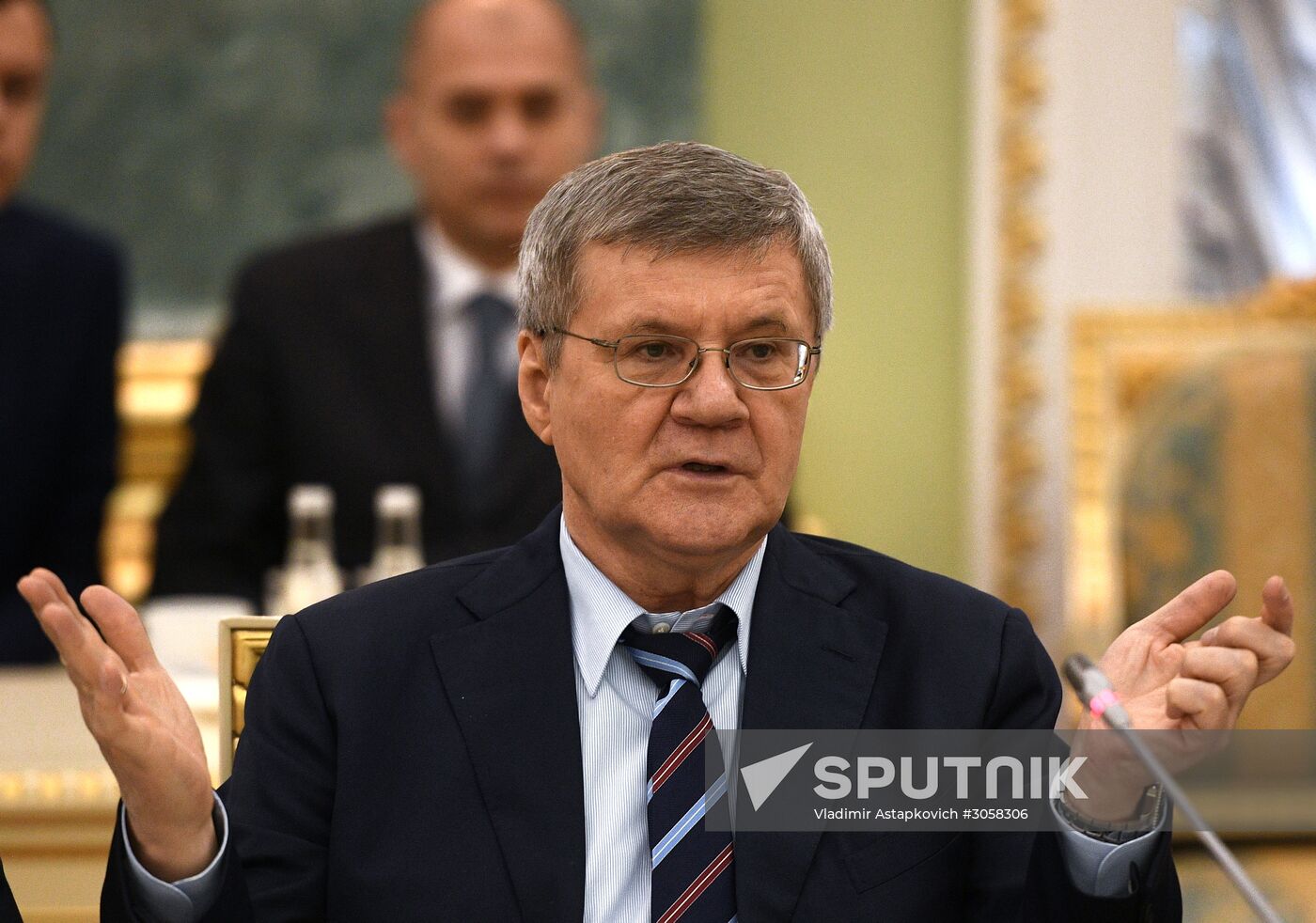 Prosecutor-General Yury Chaika meets with Russian Civic Chamber members