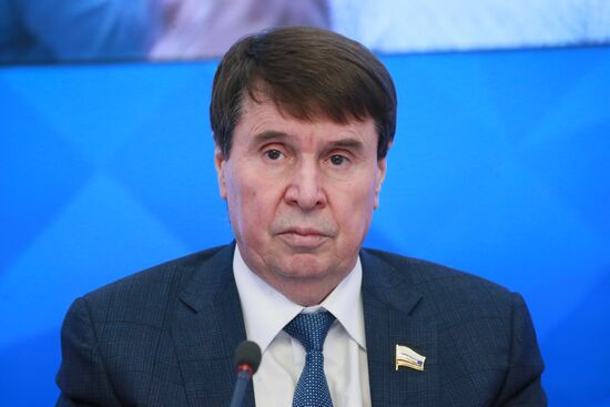 Moscow-Simferopol multimedia video-conference Crimea, the spiritual center of the Russian World