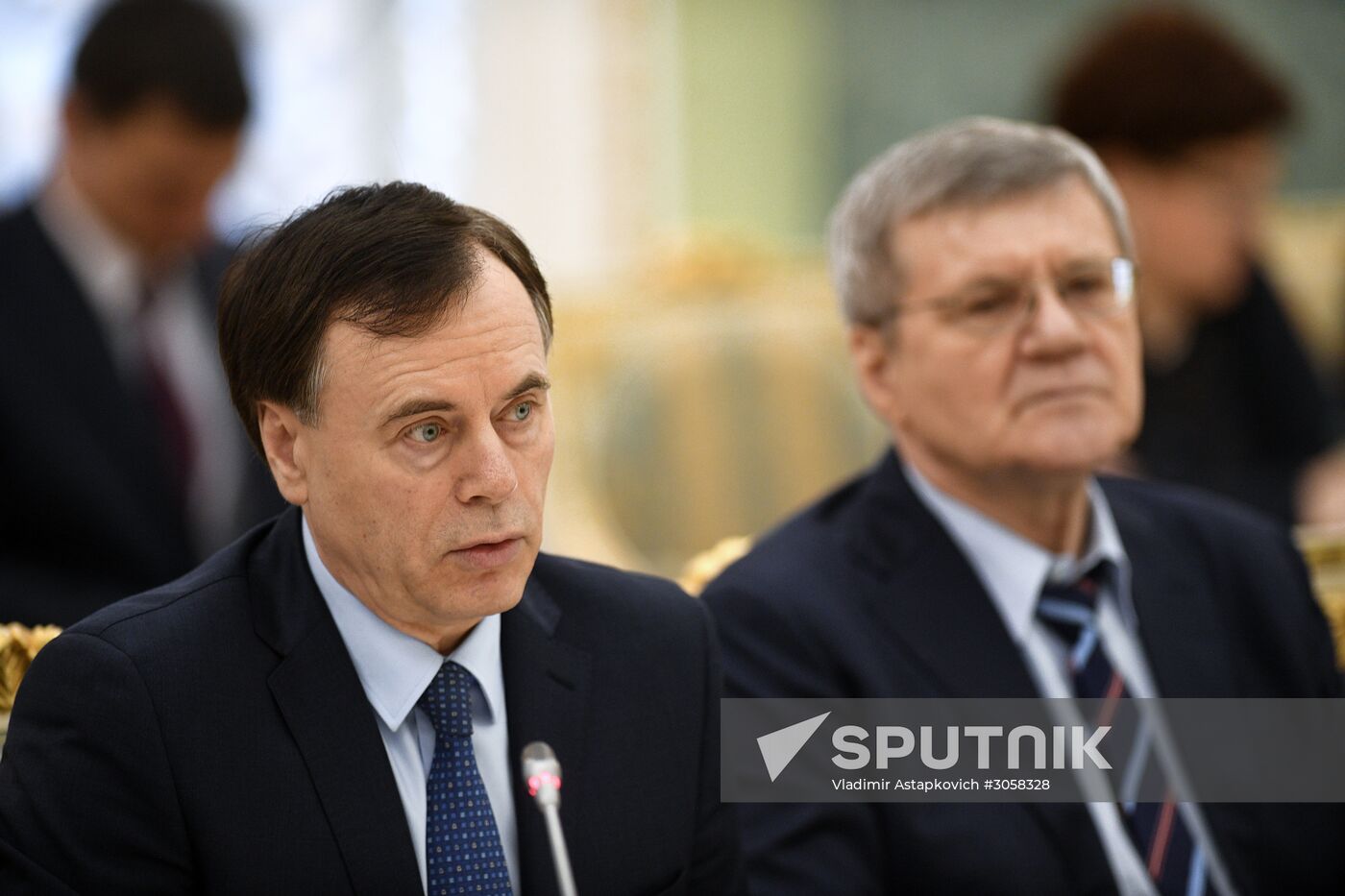 Prosecutor-General Yury Chaika meets with Russian Civic Chamber members