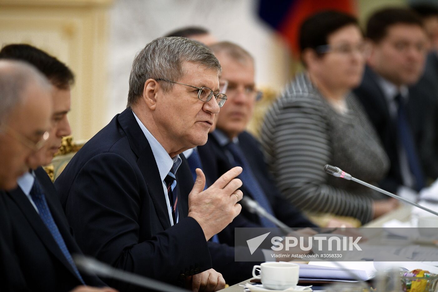 Prosecutor-General Yury Chaika meets with Russian Civic Chamber members