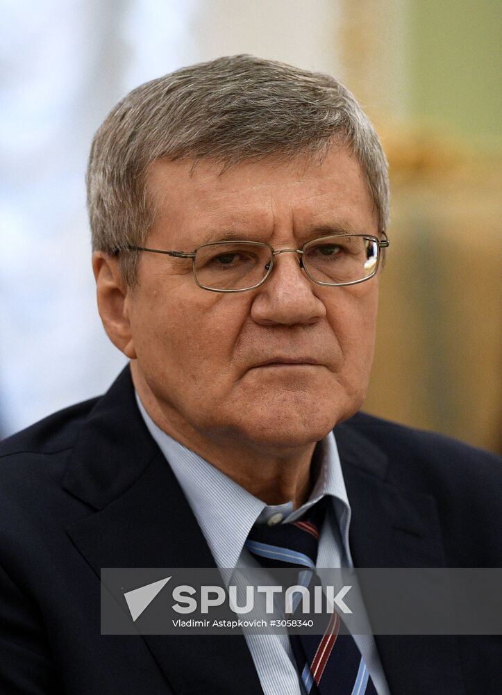 Prosecutor-General Yury Chaika meets with Russian Civic Chamber members