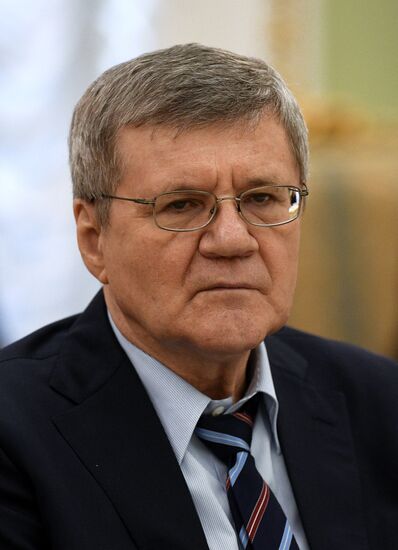 Prosecutor-General Yury Chaika meets with Russian Civic Chamber members
