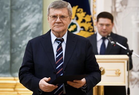 Prosecutor-General Yury Chaika meets with Russian Civic Chamber members