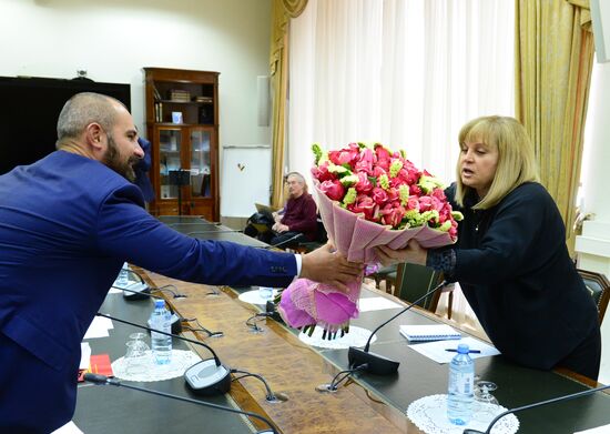 Ella Pamfilova meets with Yabloko and Communists of Russia leaders