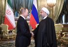 Vladimir Putin meets with Iranian President Hassan Rouhani