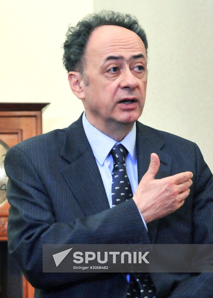 Briefing with Ambassador of the European Union to Ukraine Hugues Mingarelli