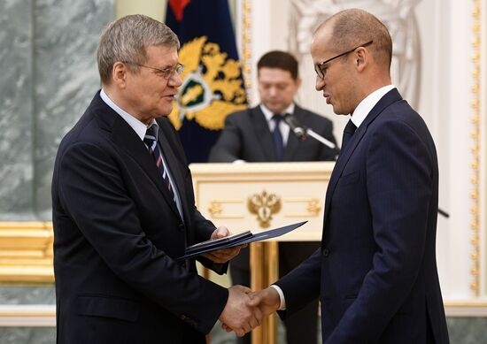 Prosecutor-General Yury Chaika meets with Russian Civic Chamber members