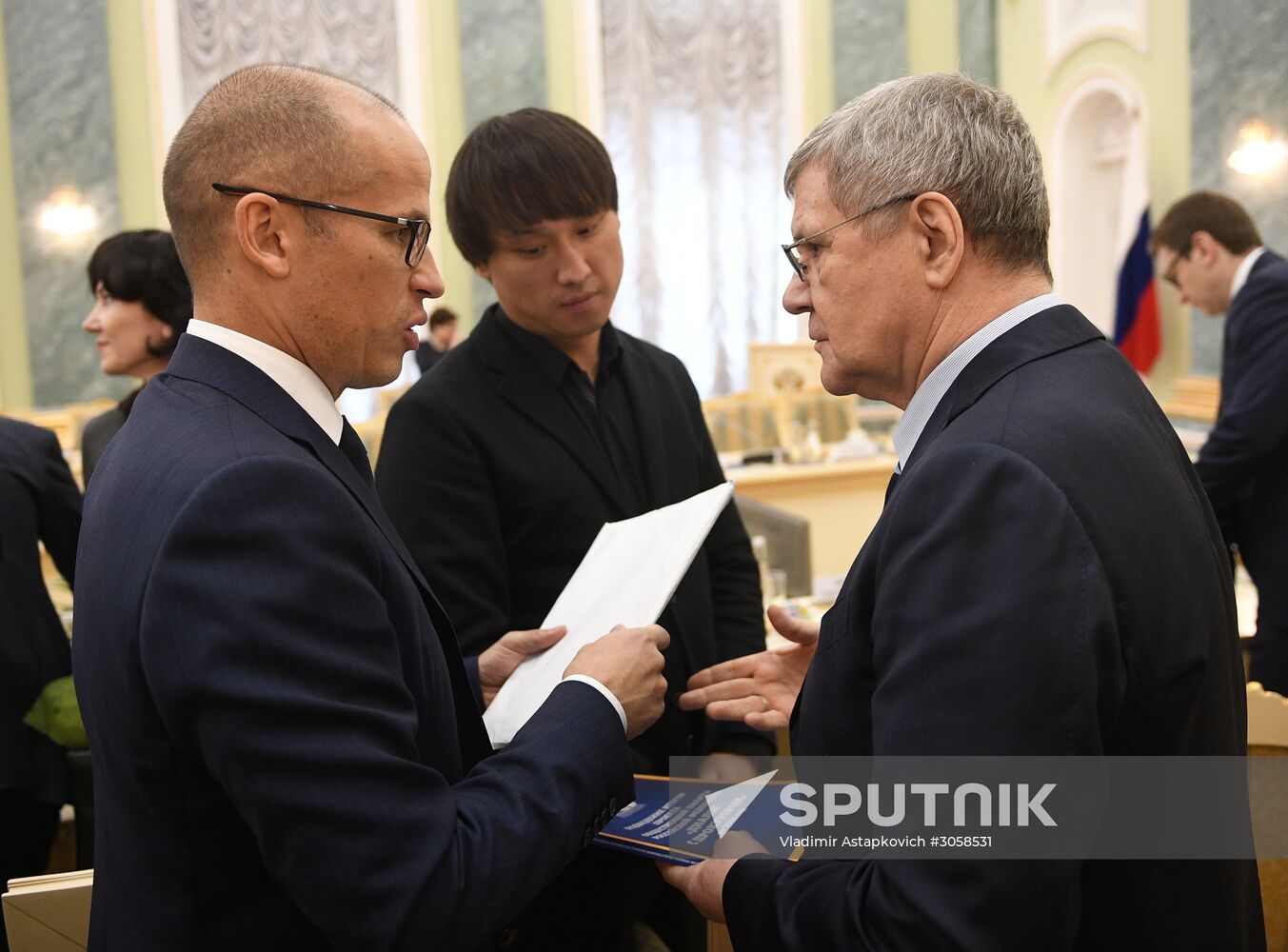 Prosecutor-General Yury Chaika meets with Russian Civic Chamber members