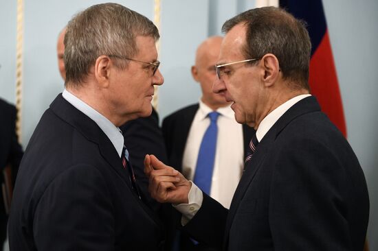 Prosecutor-General Yury Chaika meets with Russian Civic Chamber members