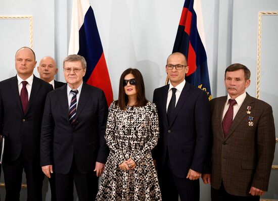 Prosecutor-General Yury Chaika meets with Russian Civic Chamber members