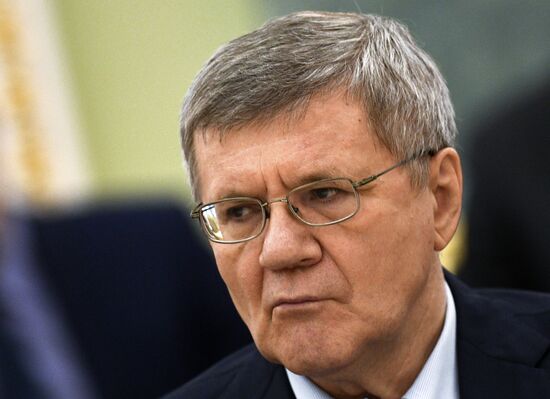 Prosecutor-General Yury Chaika meets with Russian Civic Chamber members