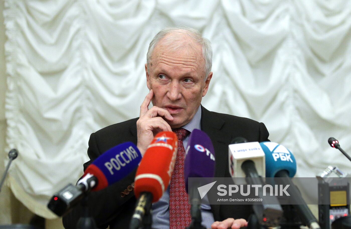 News conference with Acting President of the Russian Academy of Sciences Valery Kozlov