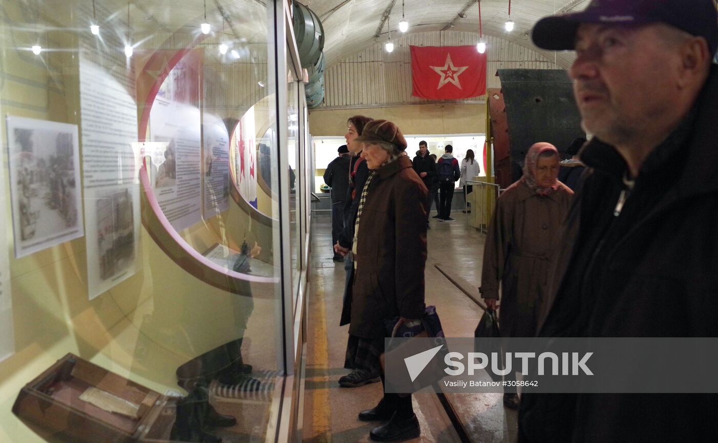 Opening of exhibition to mark 50th anniversary of 14th submarine division in Sevastopol