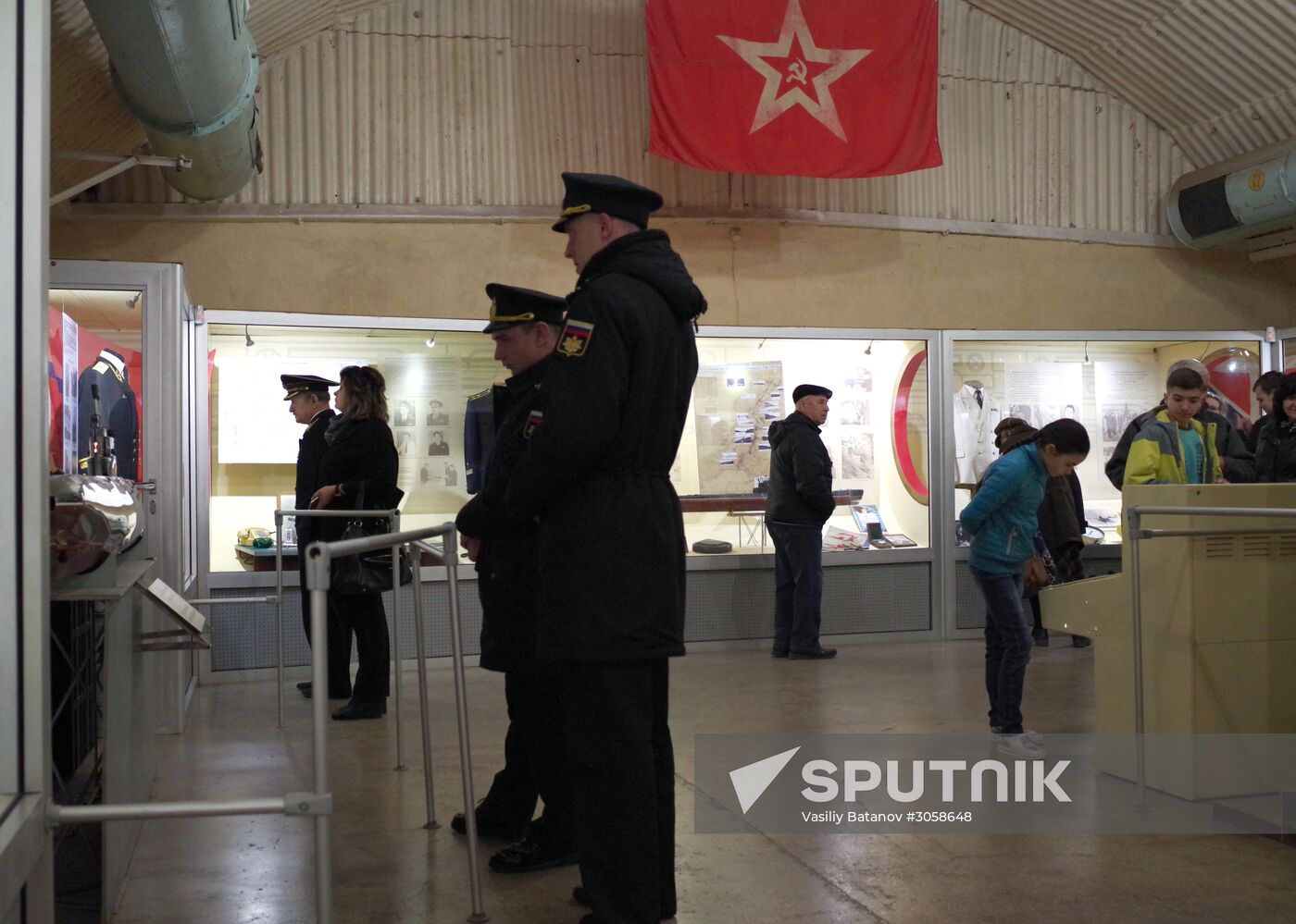 Opening of exhibition to mark 50th anniversary of 14th submarine division in Sevastopol