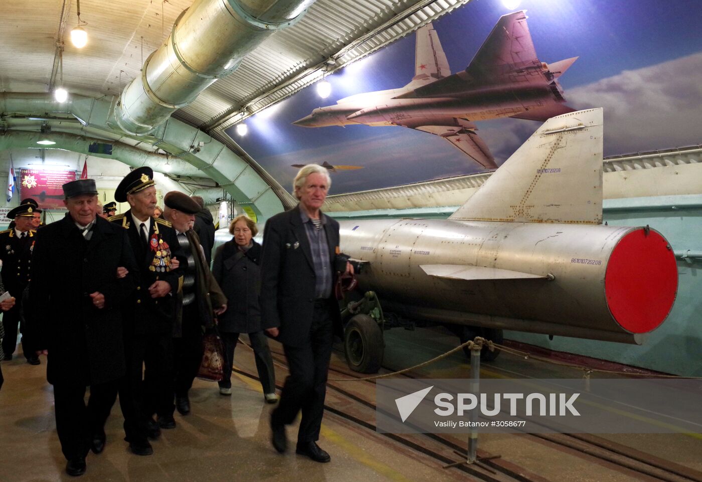 Opening of exhibition to mark 50th anniversary of 14th submarine division in Sevastopol