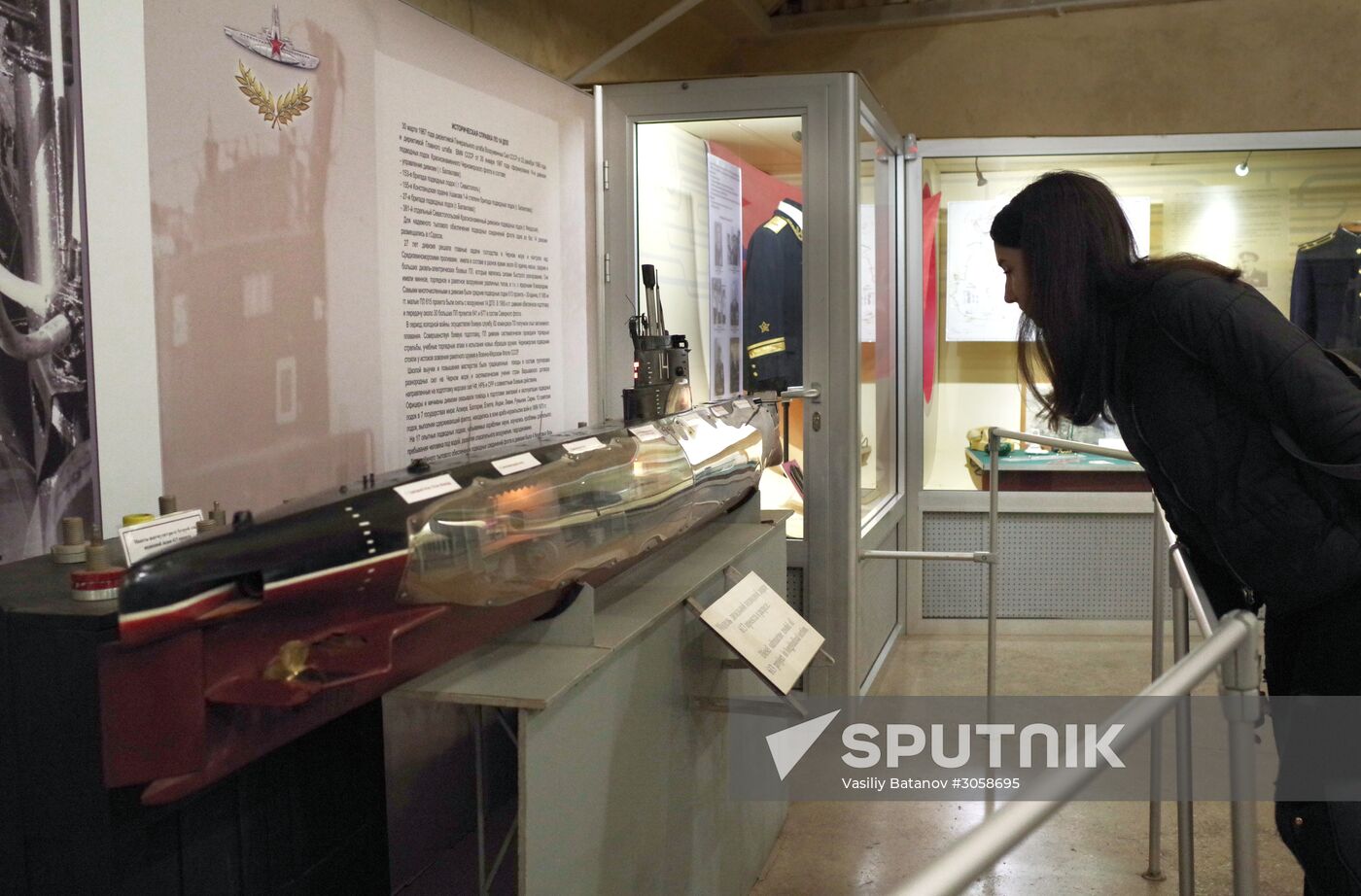 Opening of exhibition to mark 50th anniversary of 14th submarine division in Sevastopol