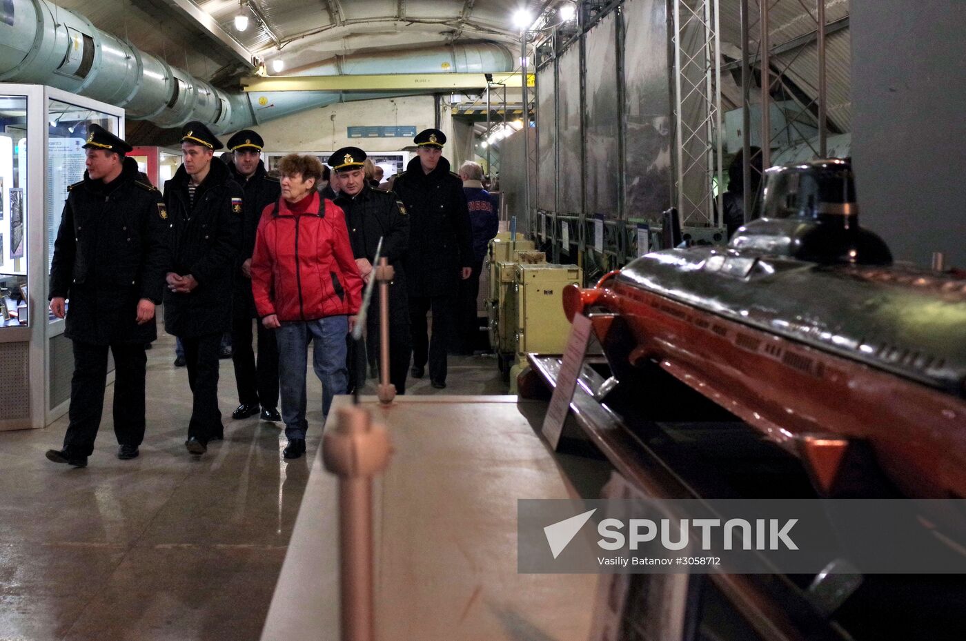 Opening of exhibition to mark 50th anniversary of 14th submarine division in Sevastopol