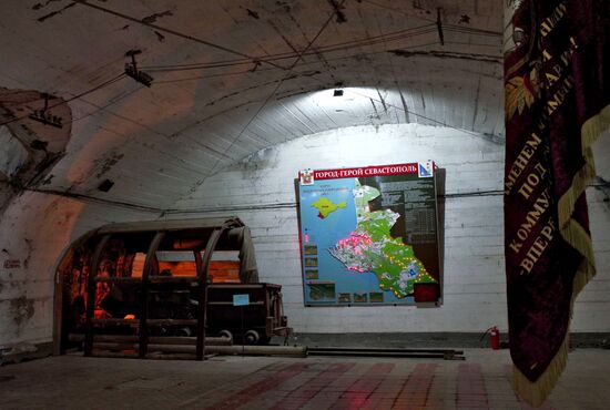 Opening of exhibition to mark 50th anniversary of 14th submarine division in Sevastopol