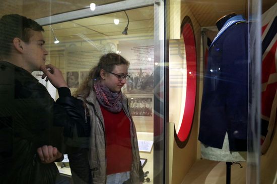 Opening of exhibition devoted to 50th anniversary of 14th submarine division in Sevastopol