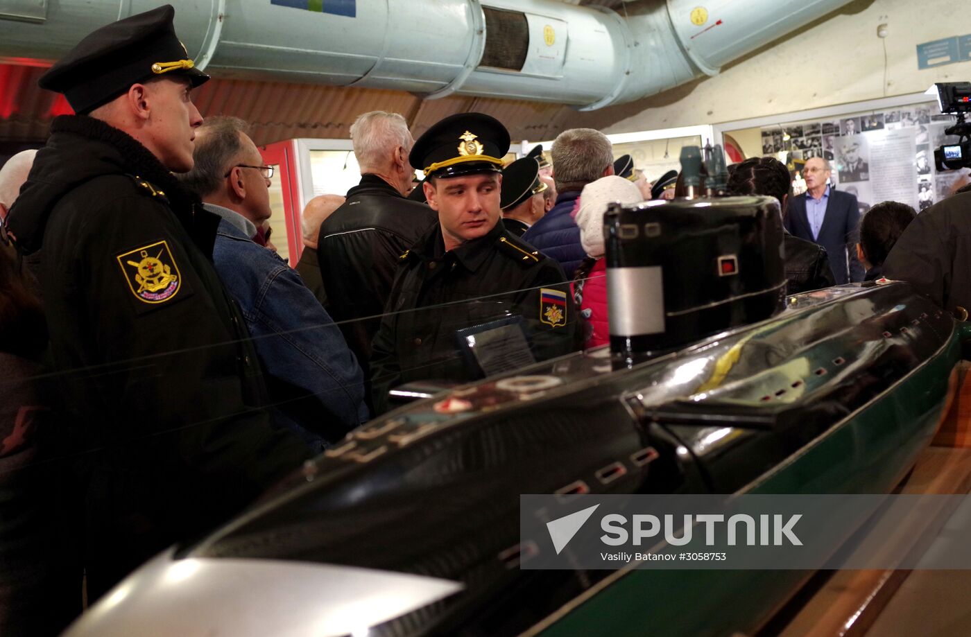 Opening of exhibition to mark 50th anniversary of 14th submarine division in Sevastopol