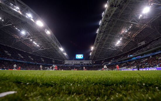 Football friendly Russia vs. Belgium