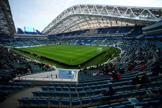Football friendly Russia vs. Belgium
