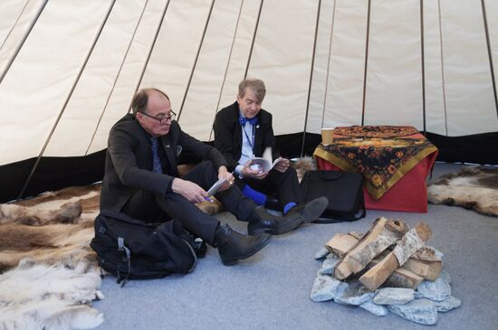 The Arctic: Territory of Dialogue international forum. Day one